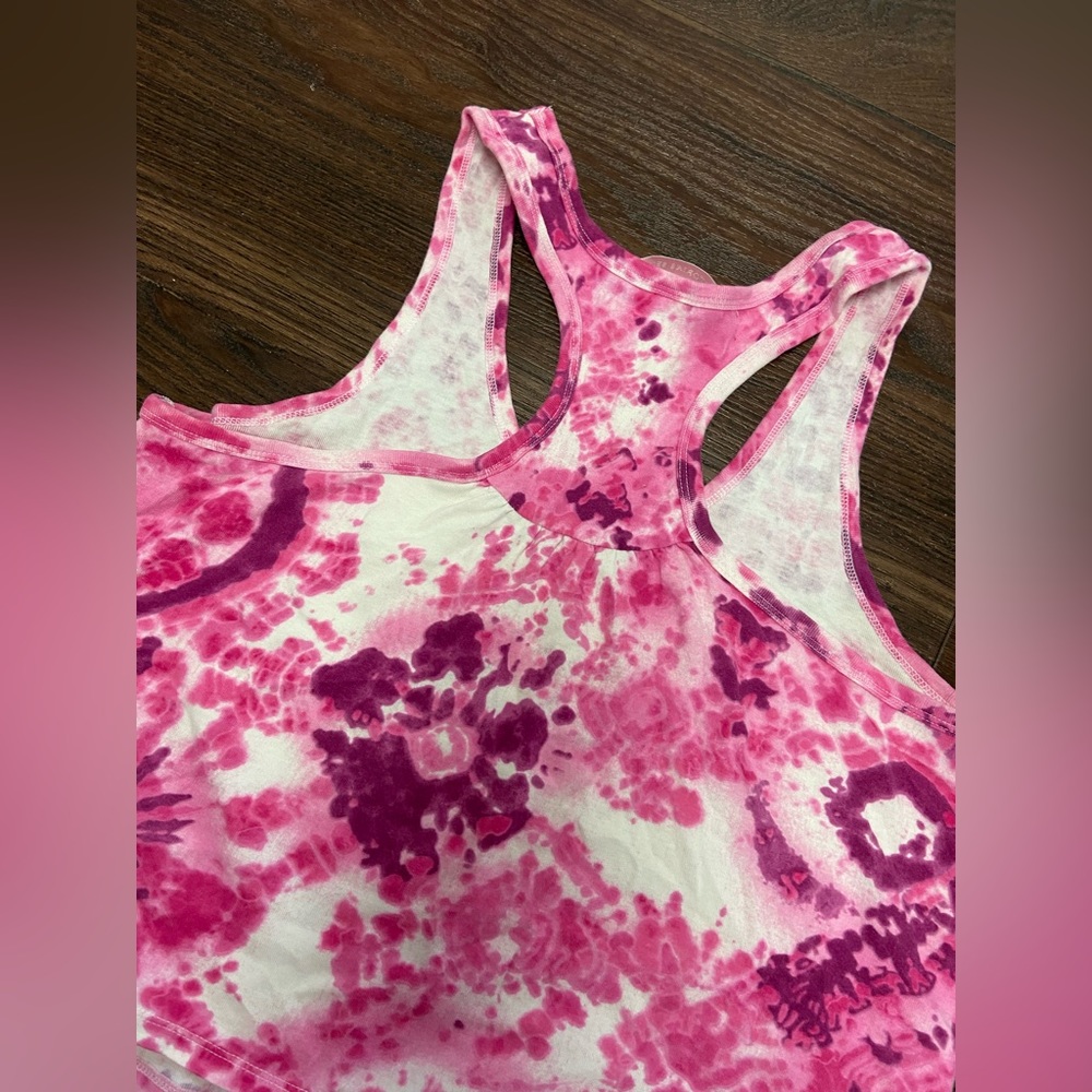 Vintage Victoria’s Secret cropped racerback tank top - size L - Picture 3 of 3